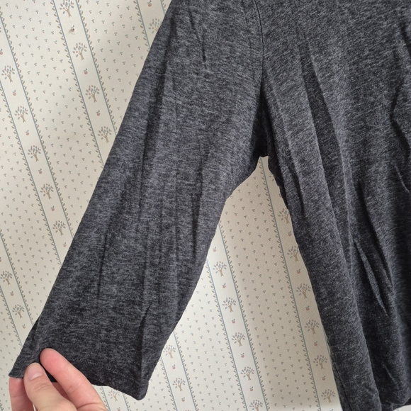 J. Crew Tie Back Low Back Ballet 3/4 Sleeve Tee - Picture 5 of 11